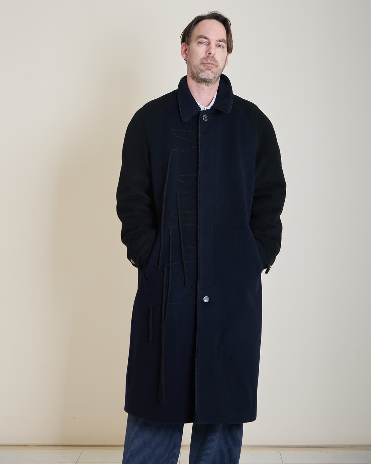 3/4 Raglan Rainbow Coat — vue 4