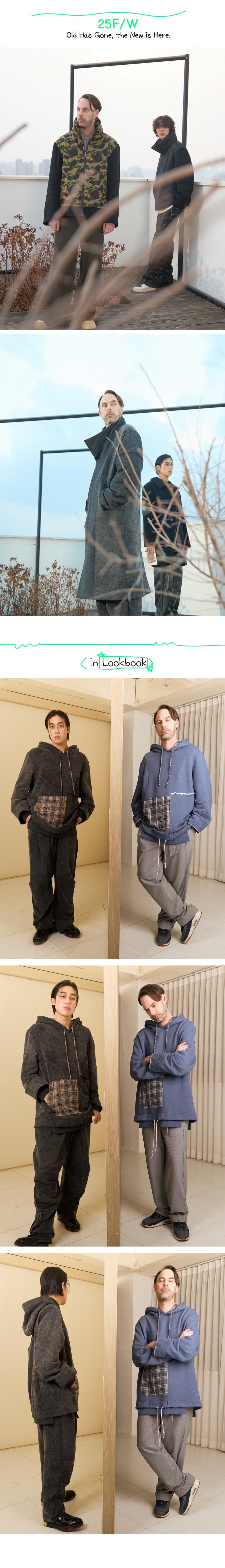 Half-Pocket Hoodie (snow blue) — vue 7