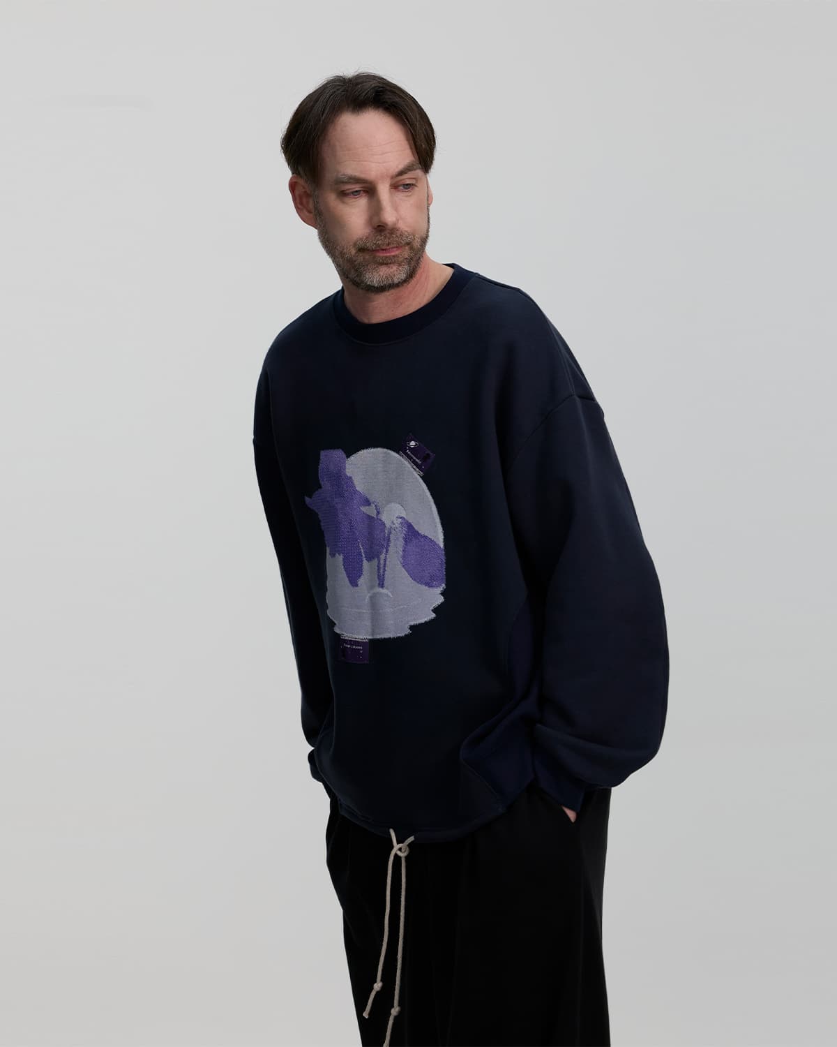 Moon Face Sweatshirt (inkyoung) — vue 7
