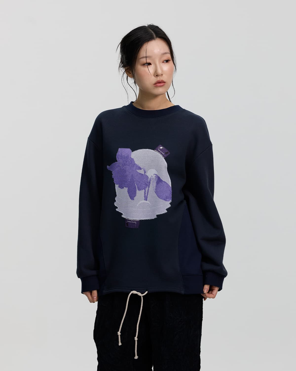 Moon Face Sweatshirt (inkyoung) — vue 8