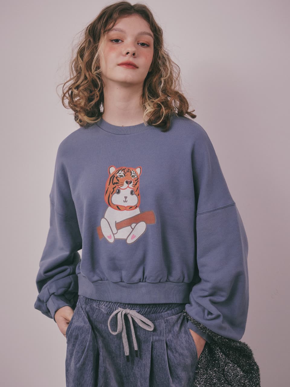 Tigerabbit Sweatshirt (Gray) — vue 12
