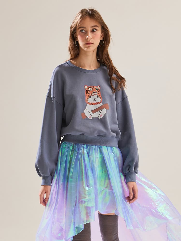 Tigerabbit Sweatshirt (Gray) — vue 9