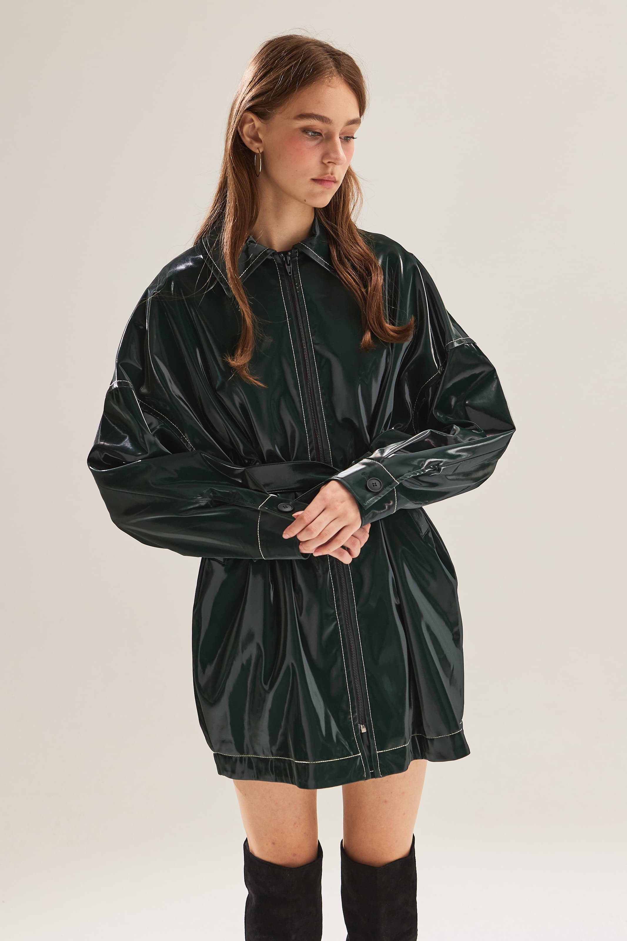 Green Leaf Coat