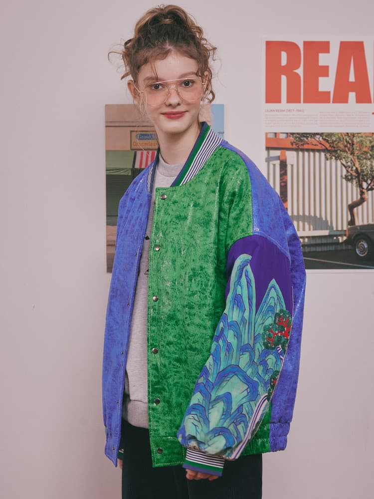 Five Peaks Padded Varsity Jacket — vue 3