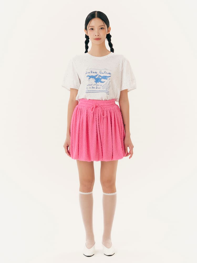 Balloon Mini Skirt (Pink) — vue 1
