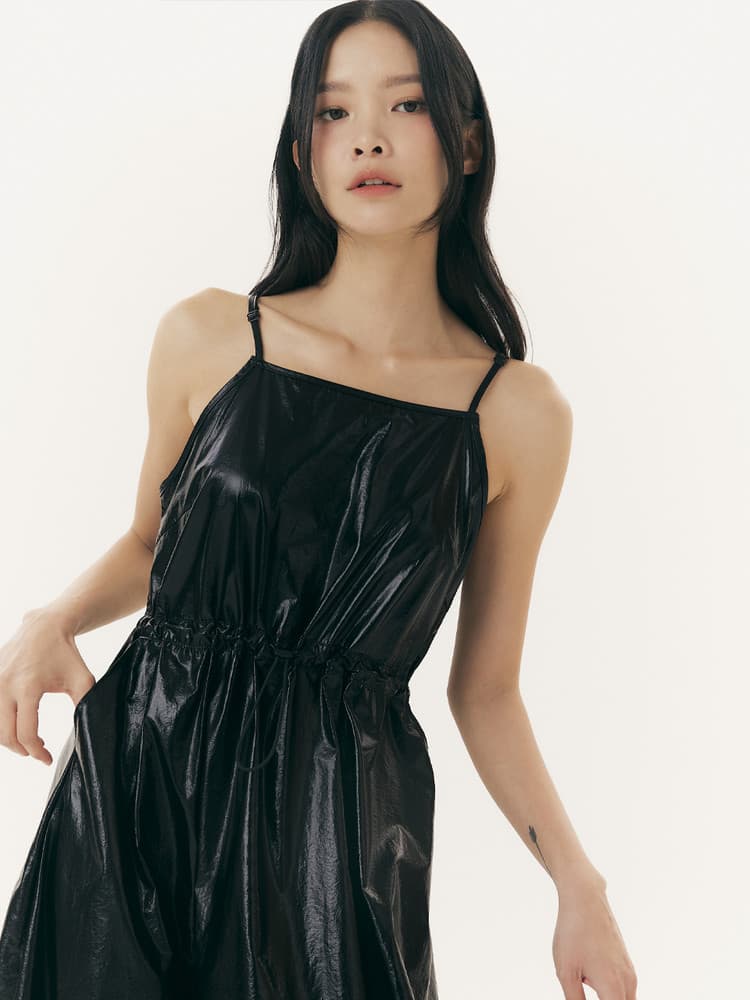 Slip Balloon Dress (Enamel) — vue 2