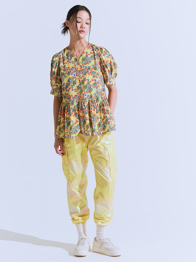 Chilbo Blouse (Lemon Yellow) — vue 6