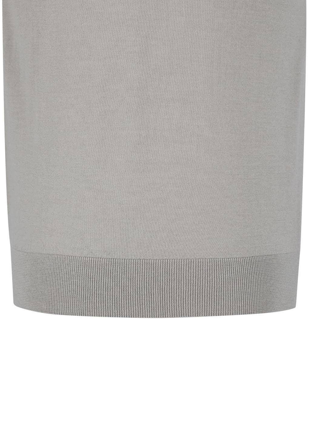 Wool Collar Knit, Light Khaki — vue 5
