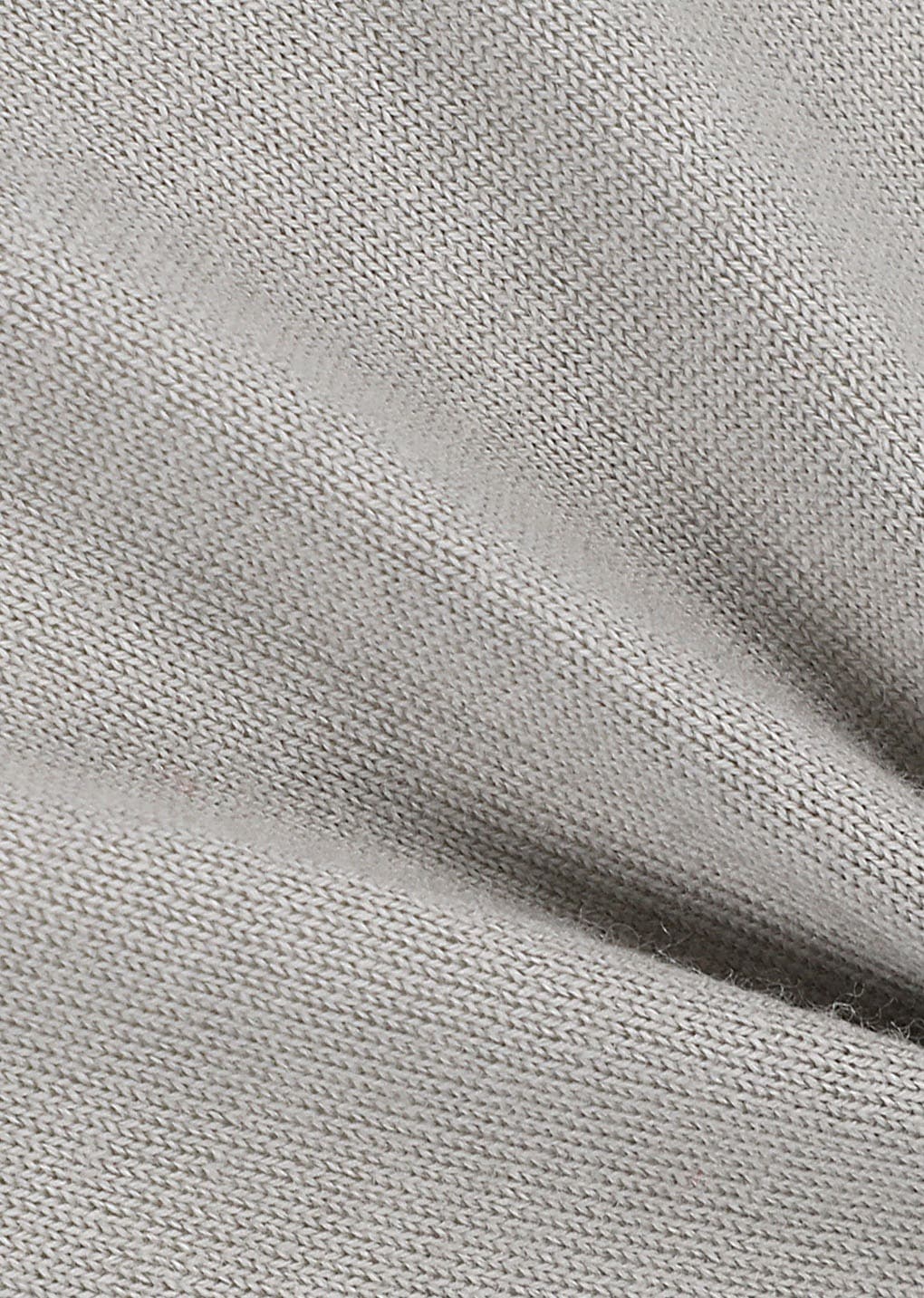 Wool Collar Knit, Light Khaki — vue 7