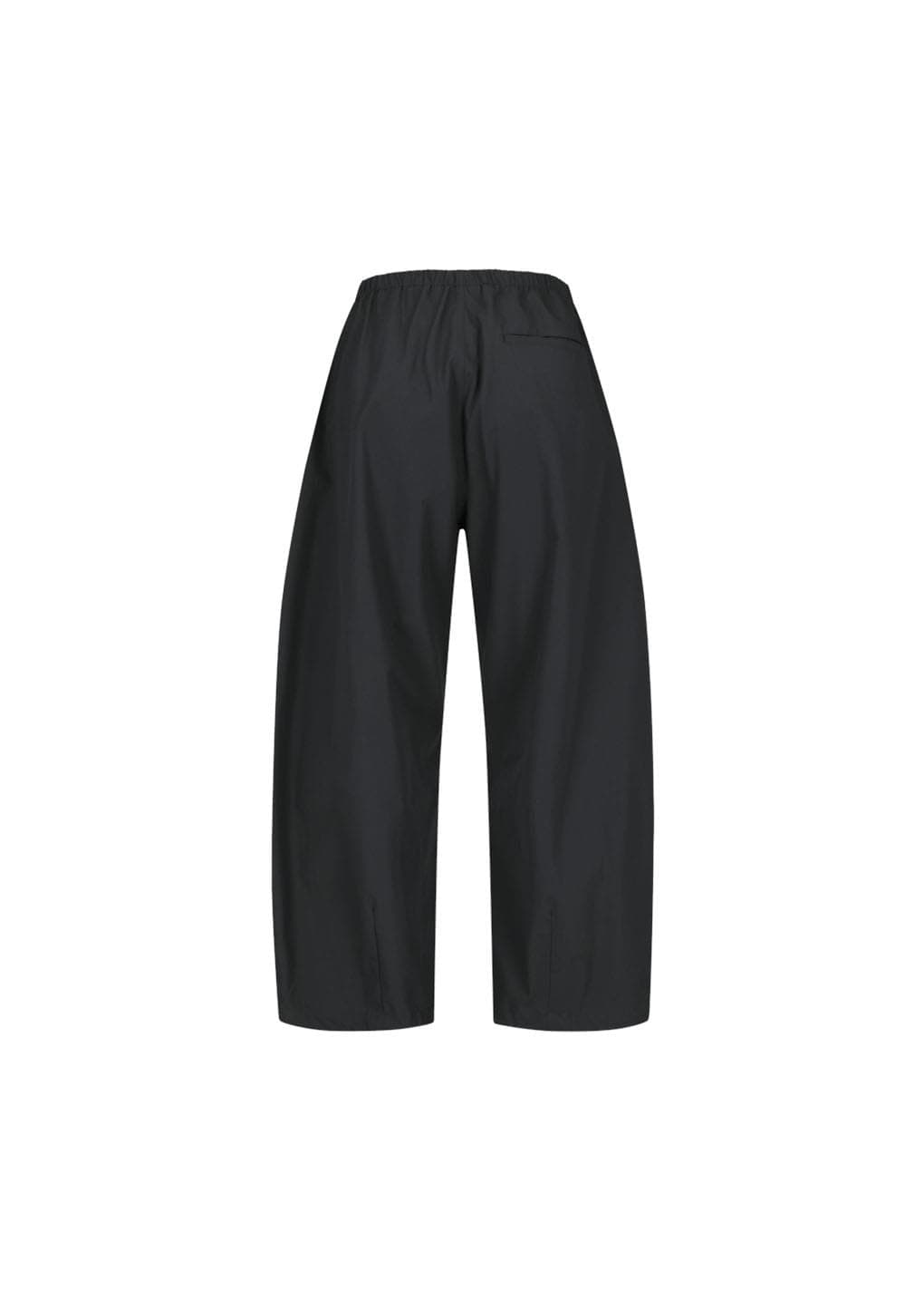 Drawstring Wide Fatigue Pants, Charcoal — vue 1