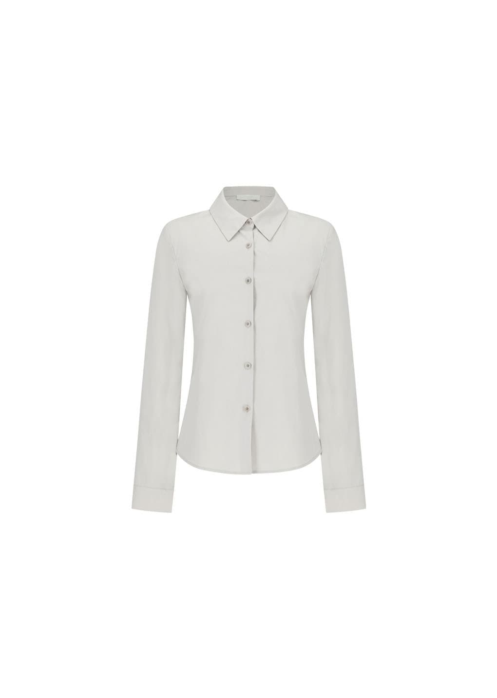Slim Shirt, Beige — vue 5