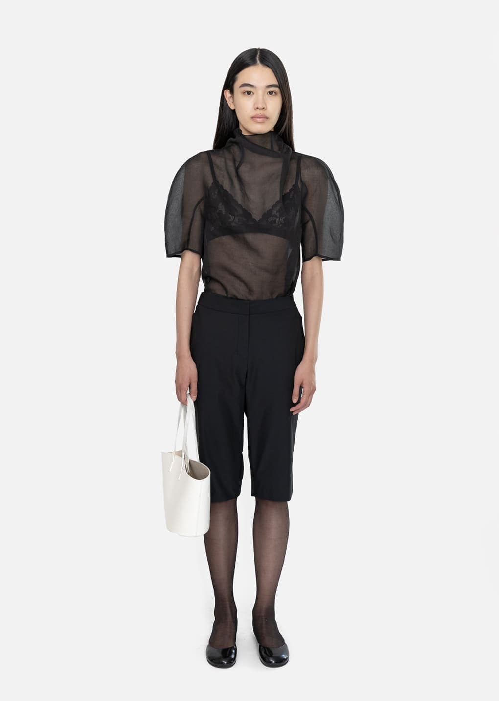 Bermuda Pants, Black — vue 1