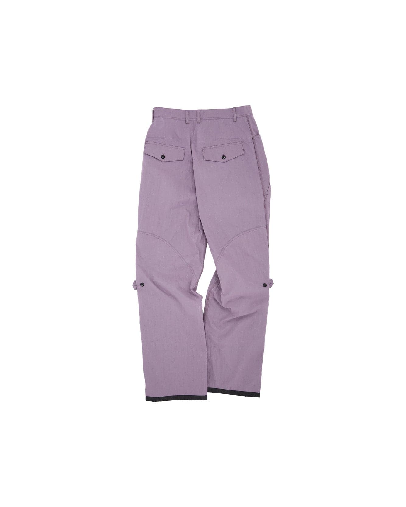 Crack Nylon Inside-Out Trouser (Purple) — vue 3