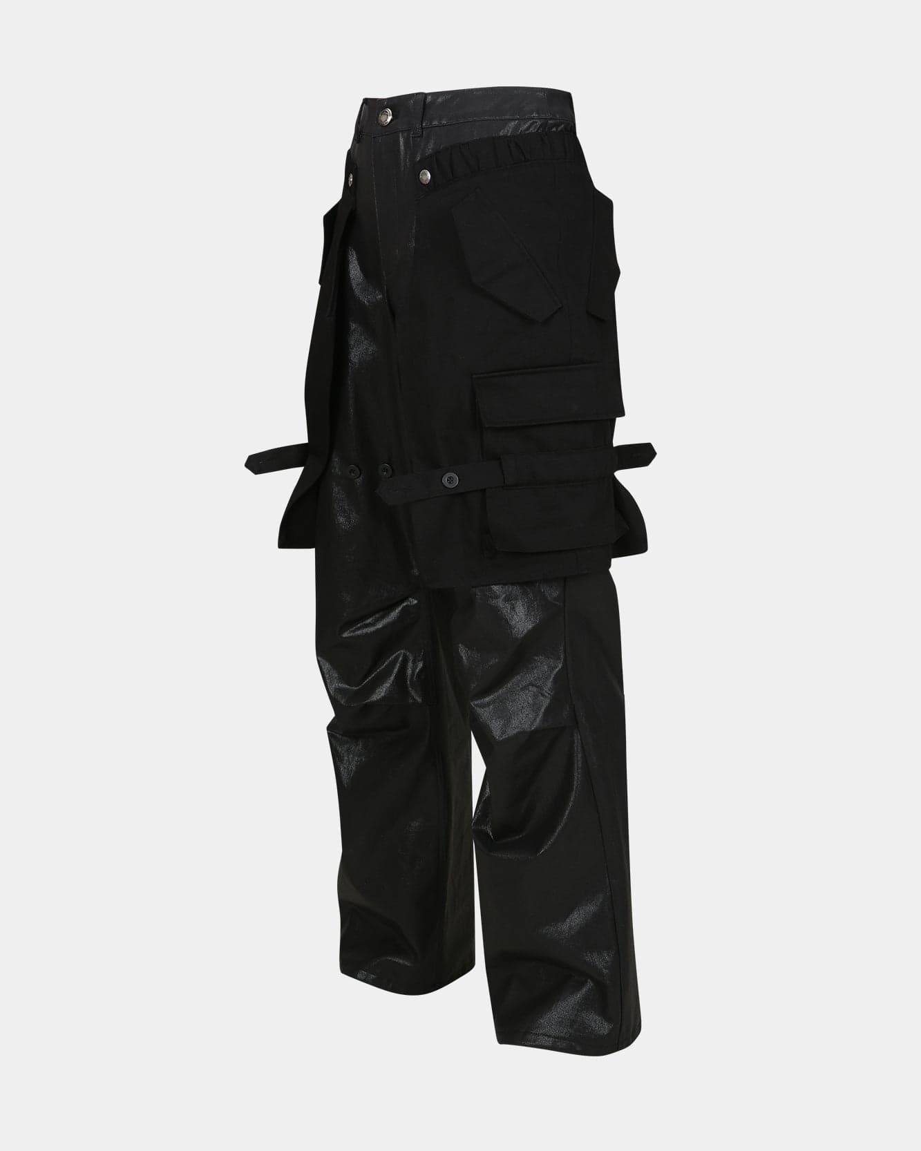 Raptor Layered Cargo Pants (Black) — vue 3