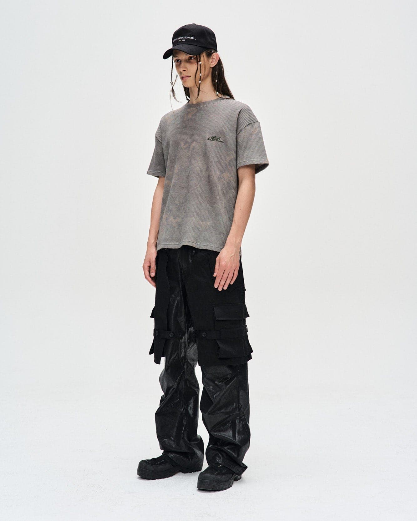 Raptor Layered Cargo Pants (Black) — vue 5