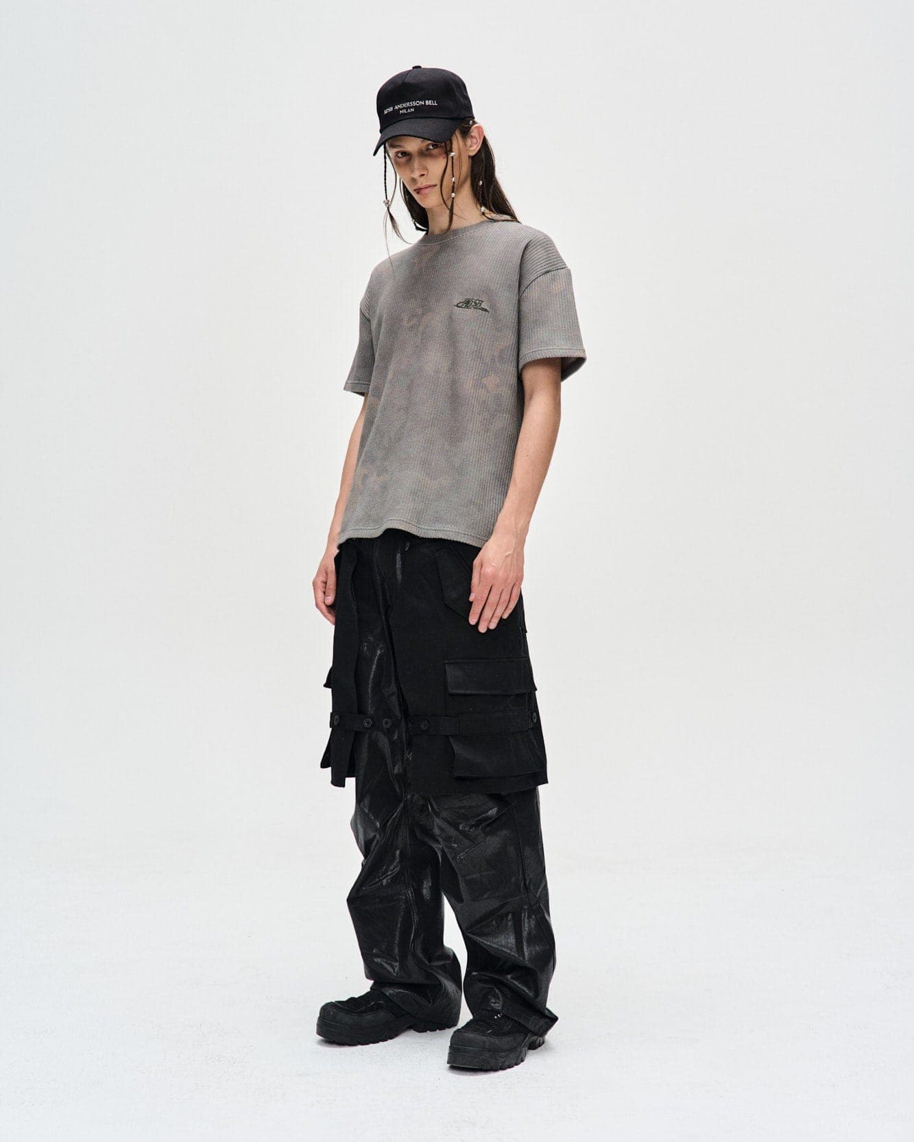 Raptor Layered Cargo Pants (Black) — vue 6