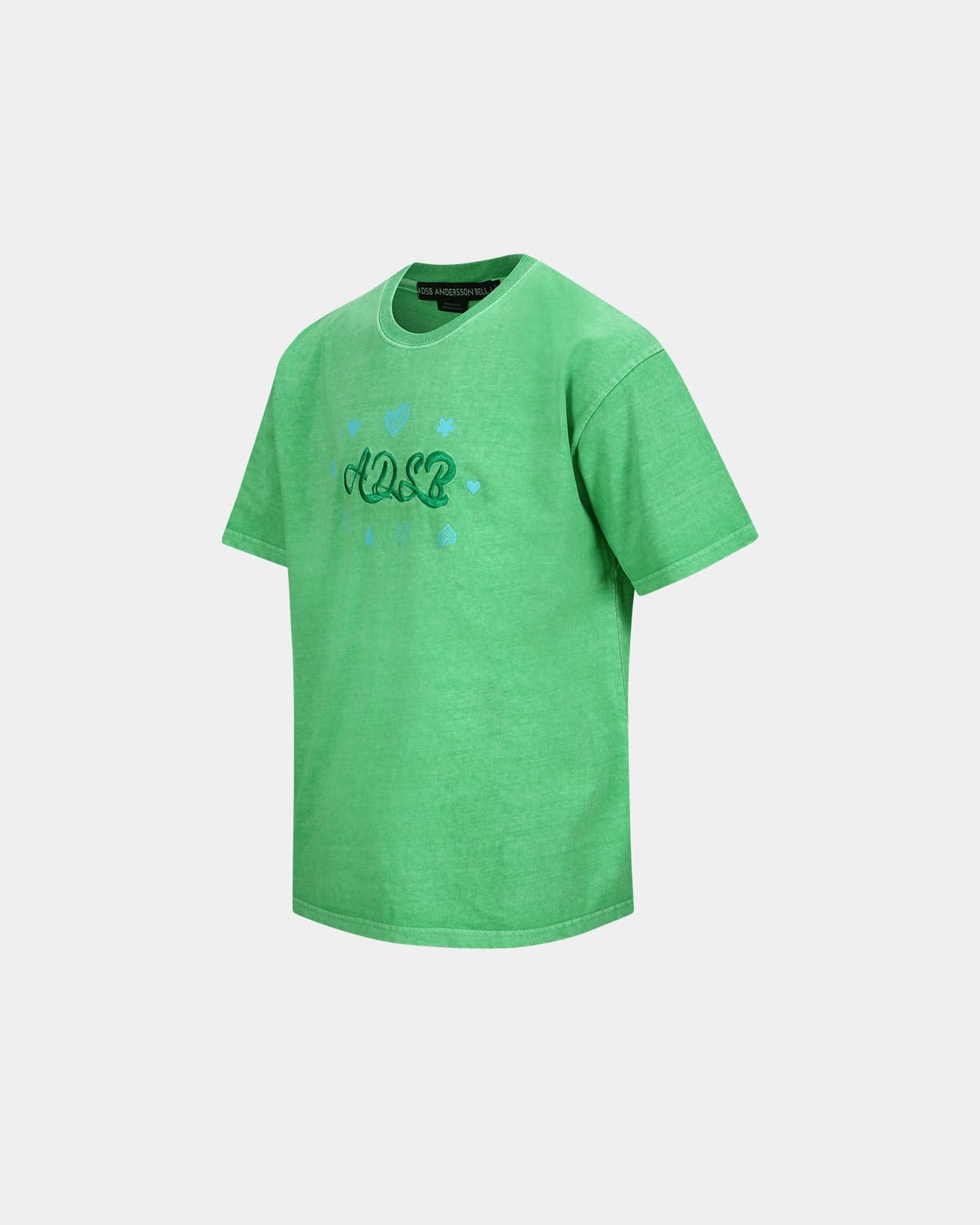 ADSB Hearts Card T-Shirts (Green) — vue 3