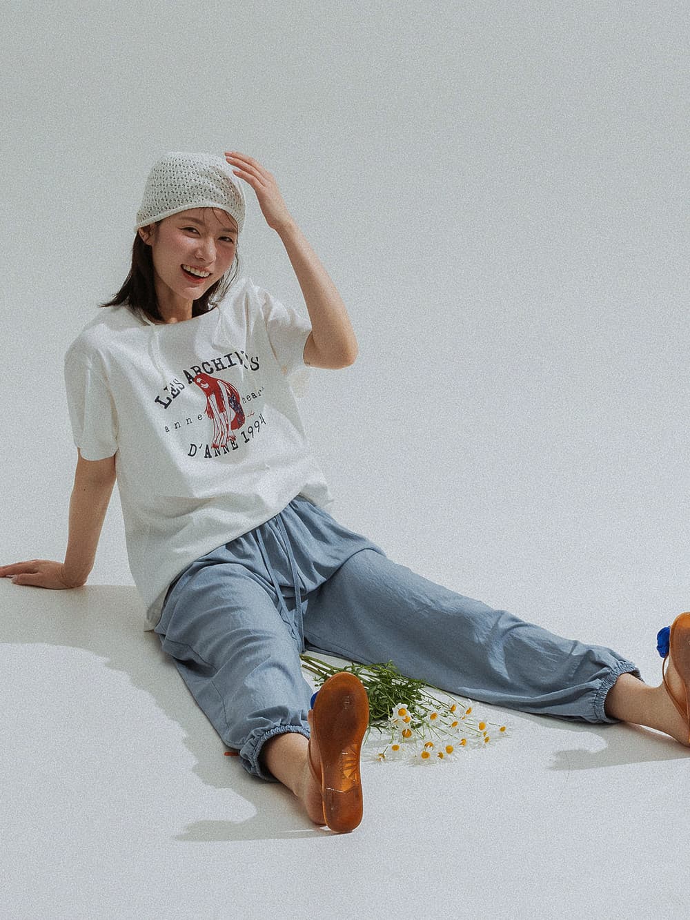 1994 Girl Archive Graphic Tee (Ivory) — vue 6