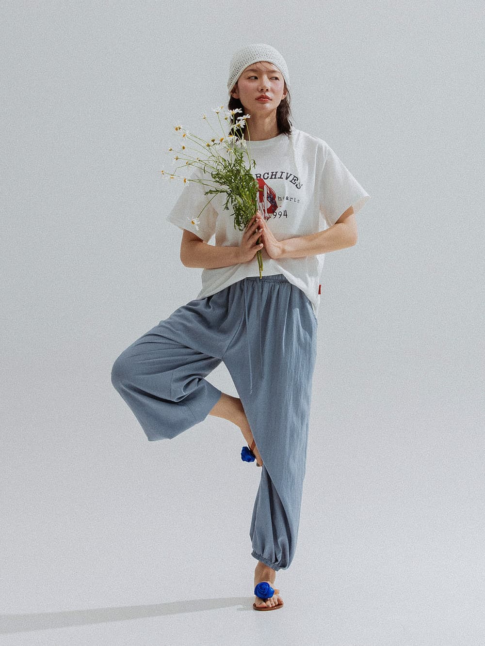 1994 Girl Archive Graphic Tee (Ivory) — vue 7