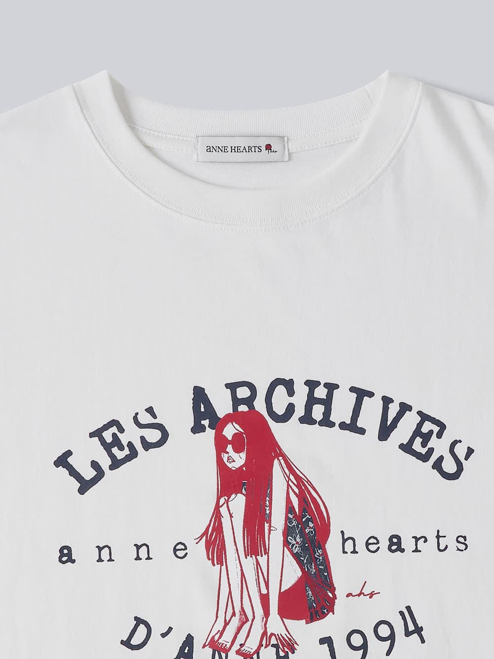 1994 Girl Archive Graphic Tee (Ivory) — vue 8