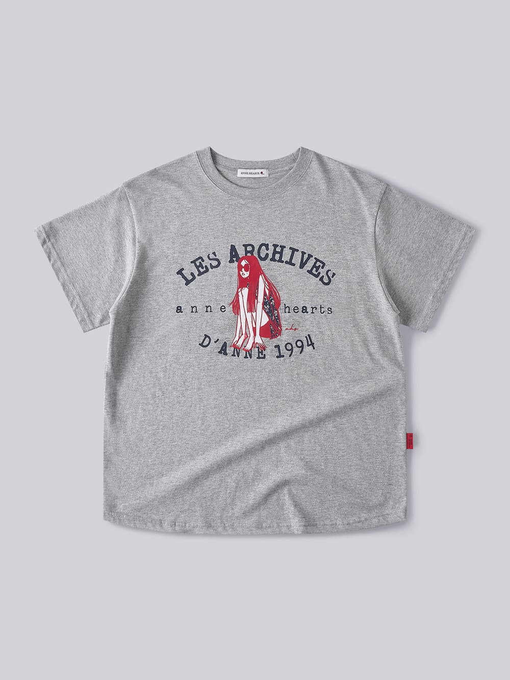 1994 Girl Archive Graphic Tee (Melange) — vue 2