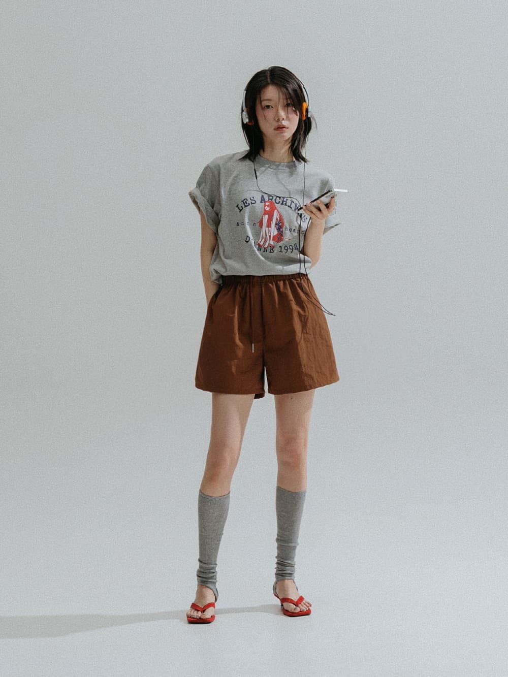 1994 Girl Archive Graphic Tee (Melange) — vue 9