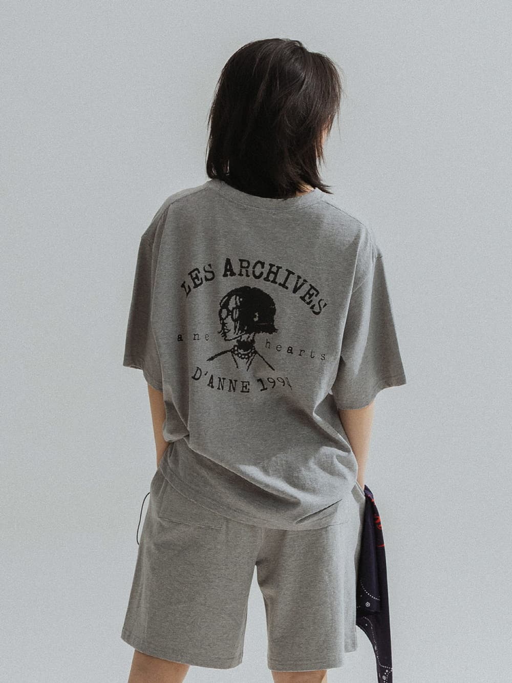 Bob Muse Print Overfit Tee (Melange) — vue 4