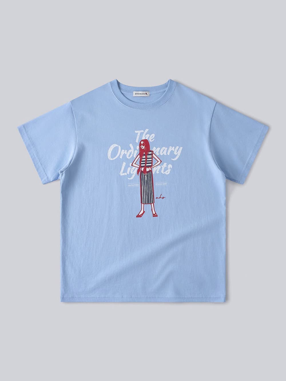 Ordinary Girl Tee (Sky Blue) — vue 2