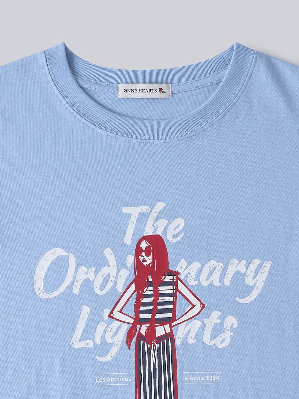 Ordinary Girl Tee (Sky Blue) — vue 8