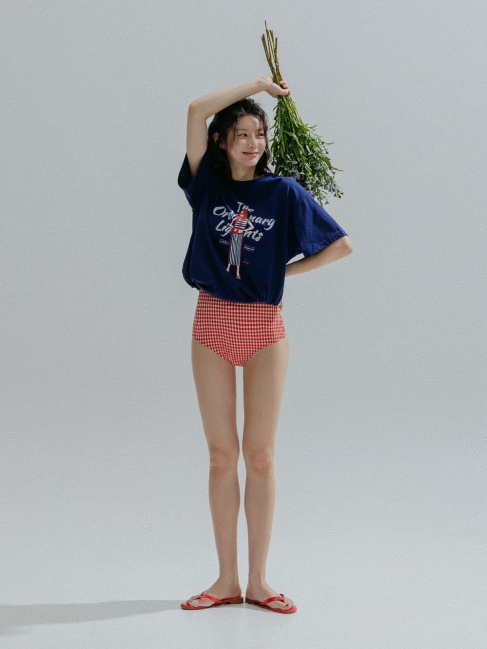 Ordinary Girl Tee (Navy) — vue 4