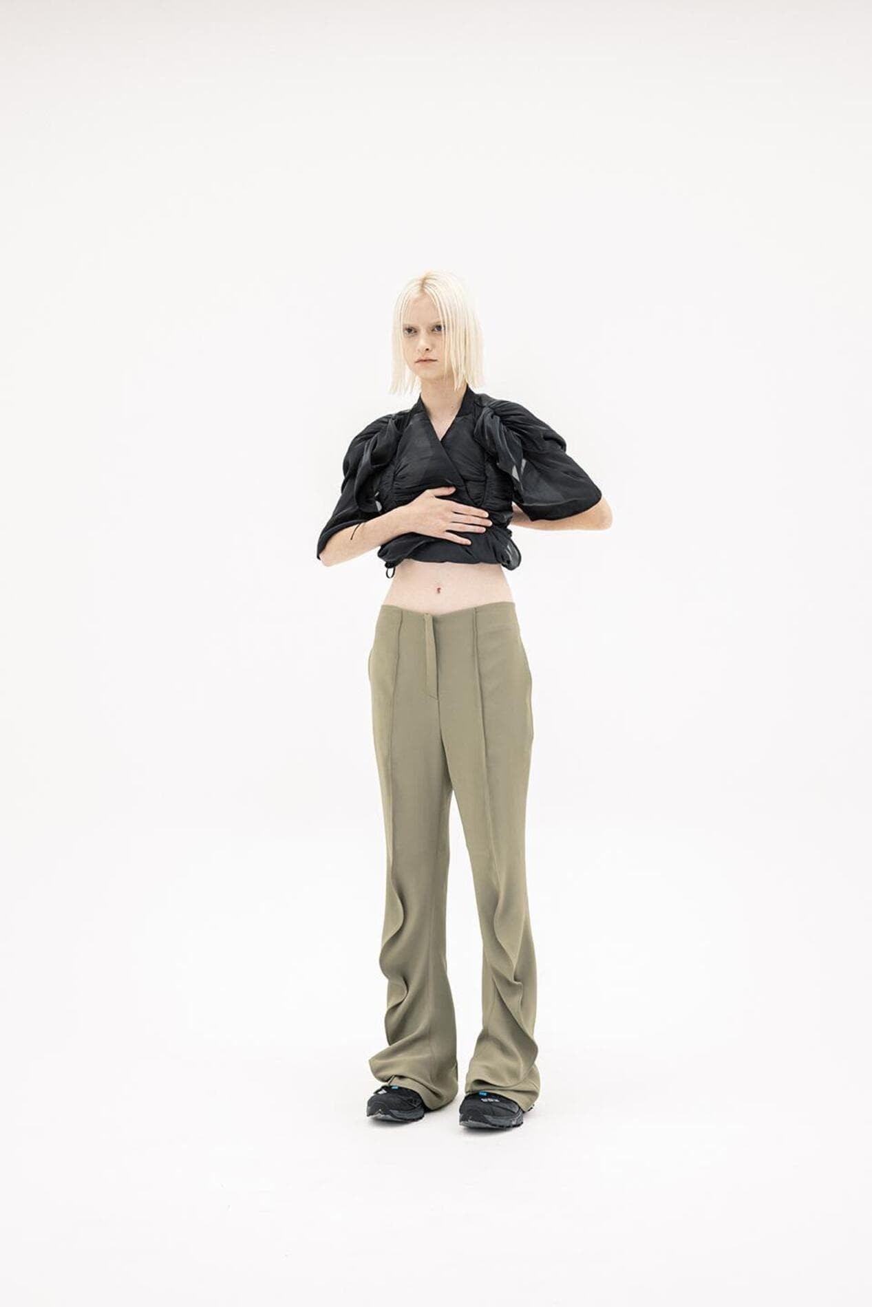 Wavy Decon Trousers (Khaki) — vue 3