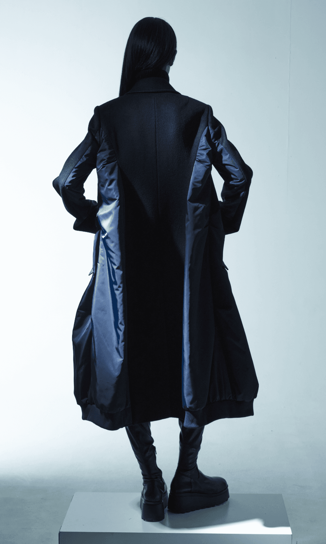 Bomber Panel Peacoat — vue 6