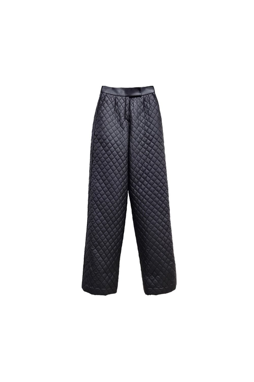 Thinsulate Quilted Black Pants — vue 7