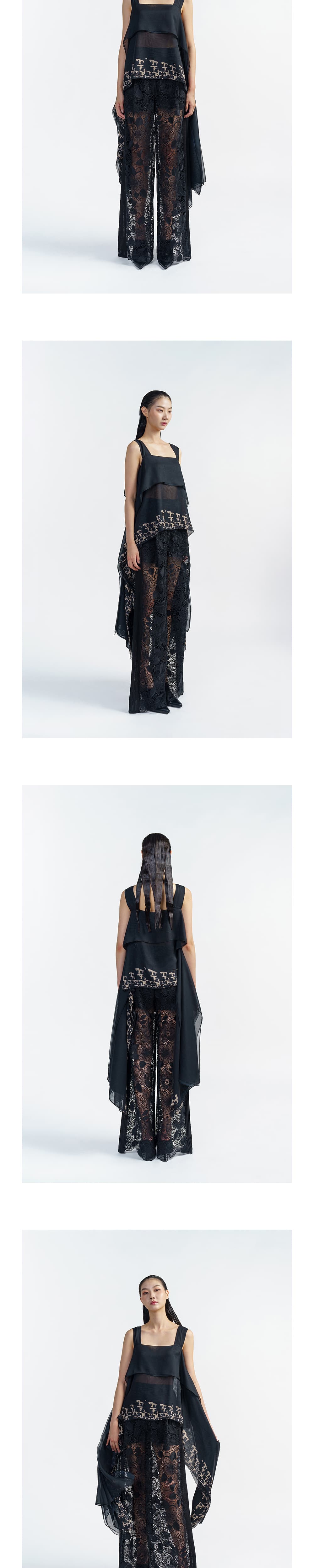 Dream Artwork Poncho Top — vue 4