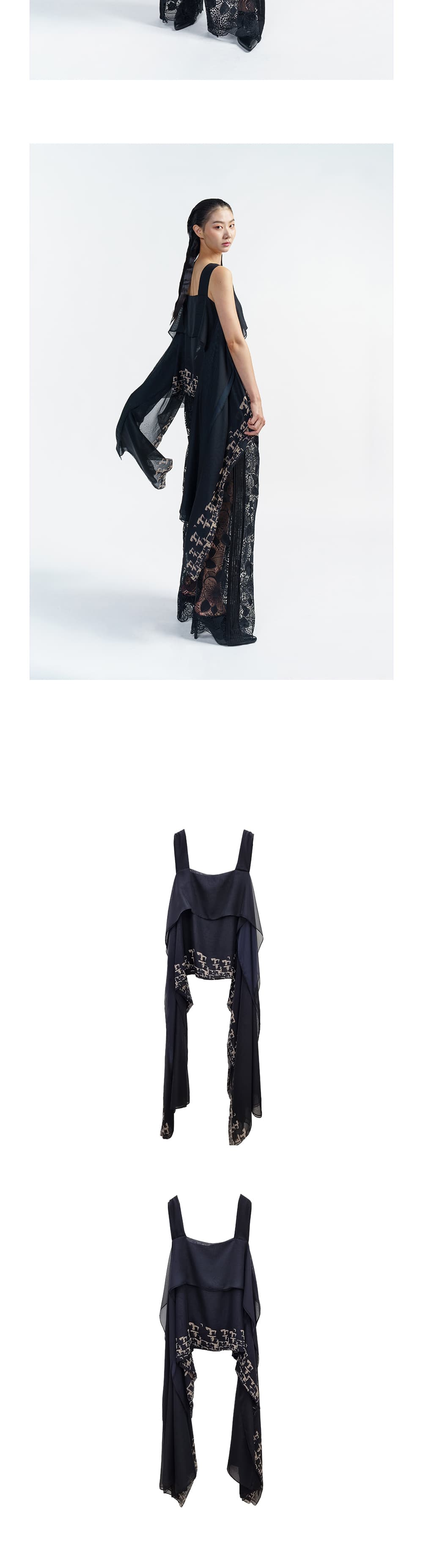 Dream Artwork Poncho Top — vue 5