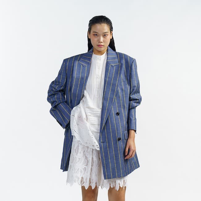 White Lace Patch Blouse — vue 1