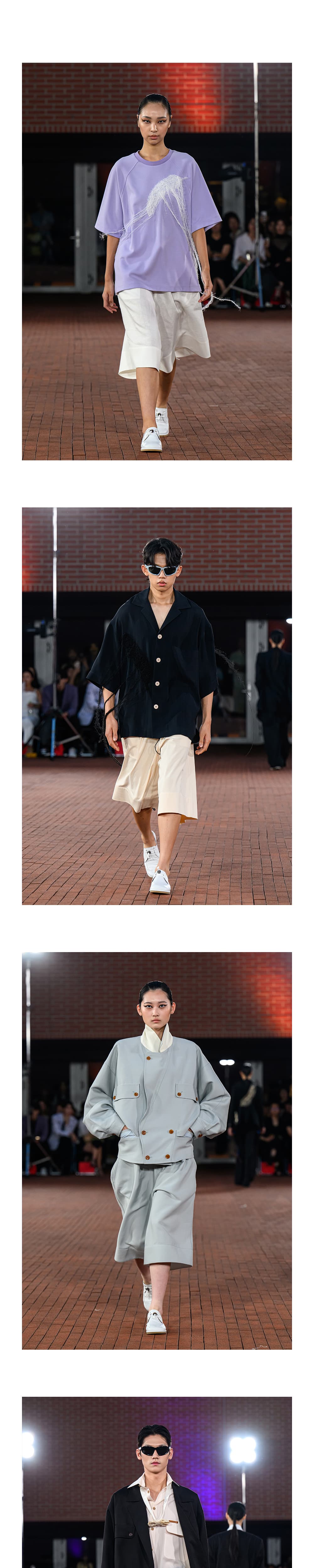Wide Bermuda Pants — vue 3