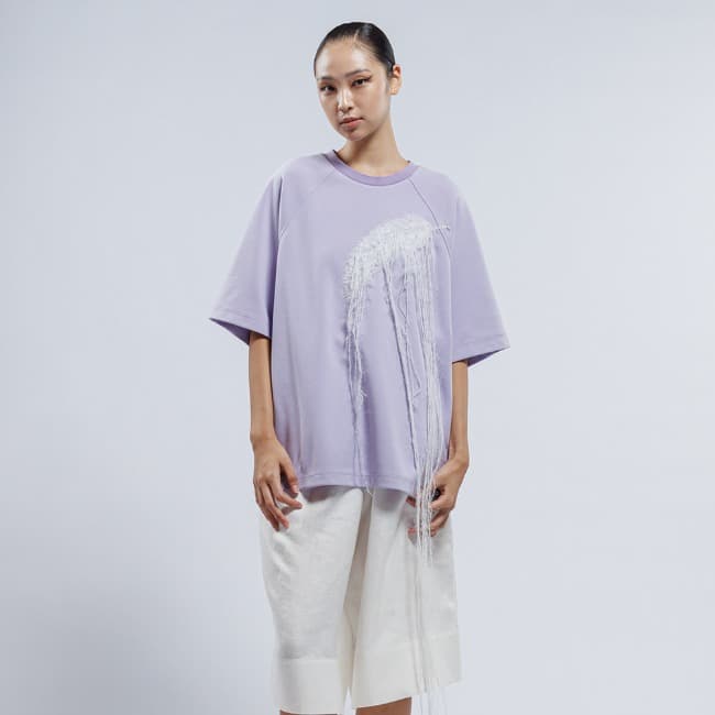 Hand-embroidered Sweatshirt — vue 1