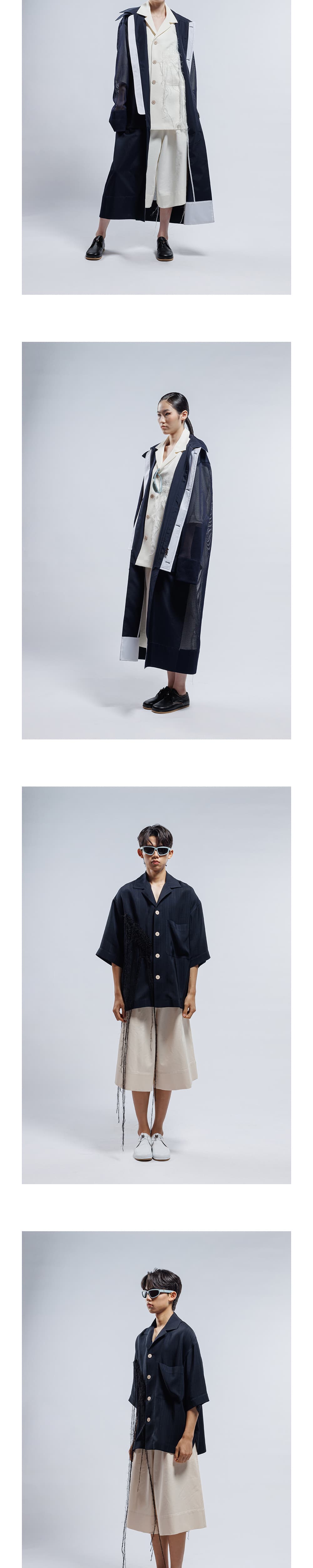 Hand-Embroidered Loose Fit Shirt — vue 4
