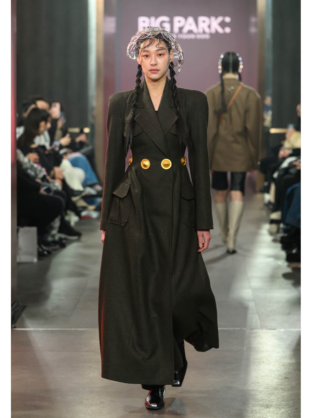 Double Safari Maxi Coat — vue 4