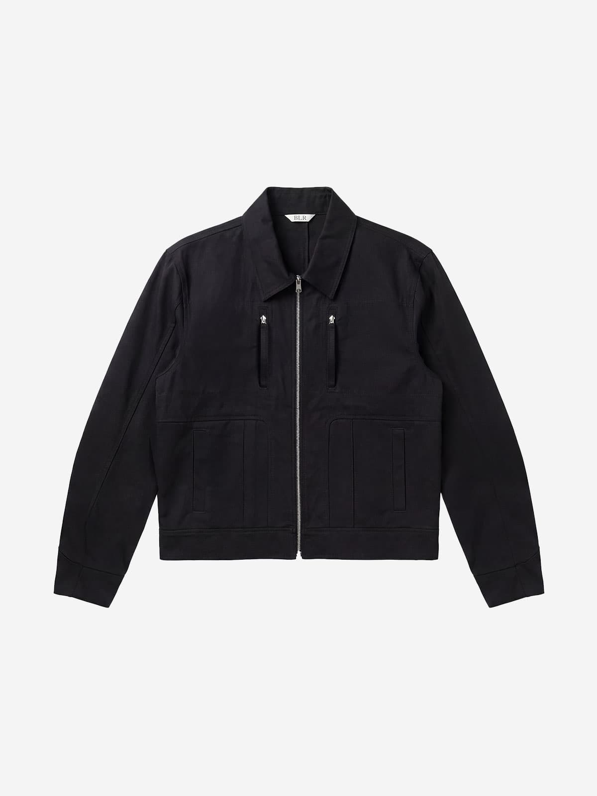 Anchored Puller Utility Jacket Black — vue 1