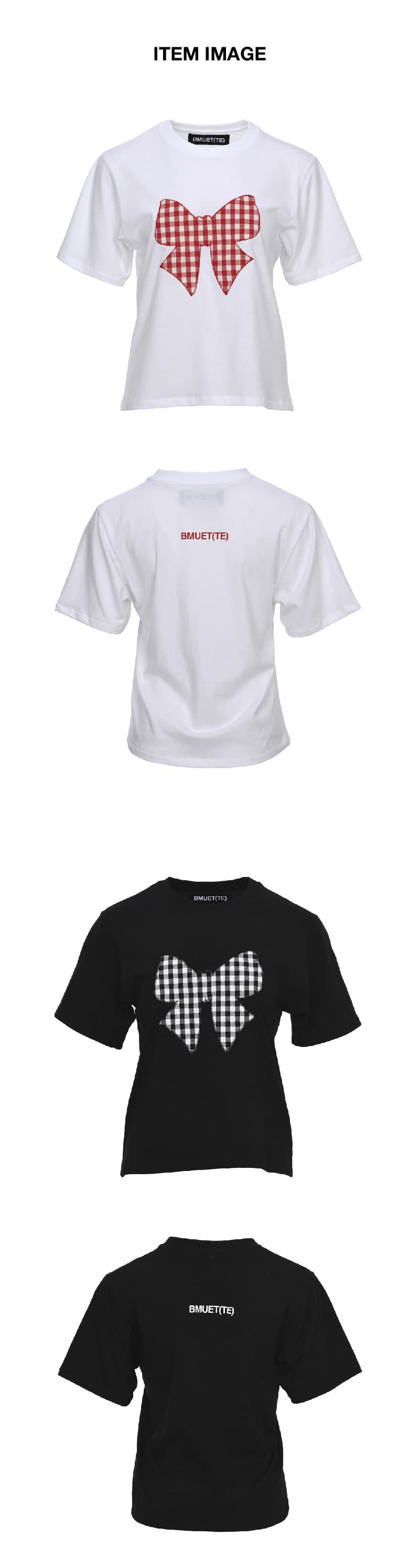 Appliqué Logo Embroidery T-Shirt White — vue 3