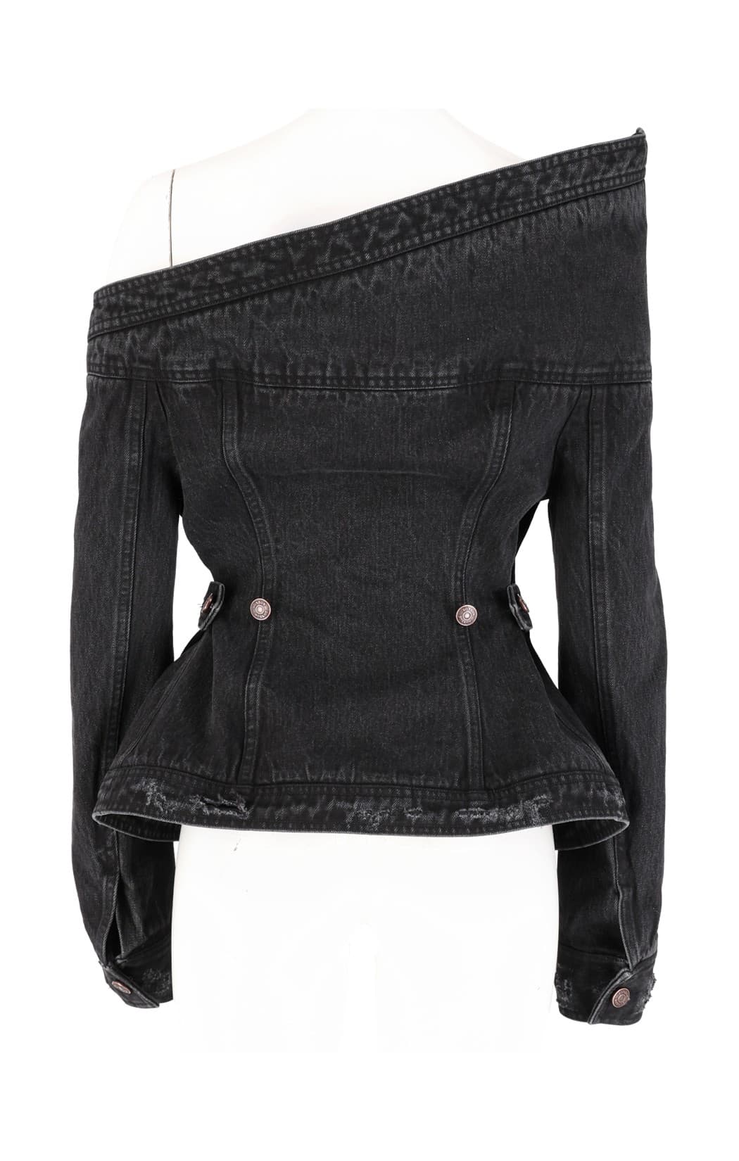 Asymetrical Denim Jacket — vue 4