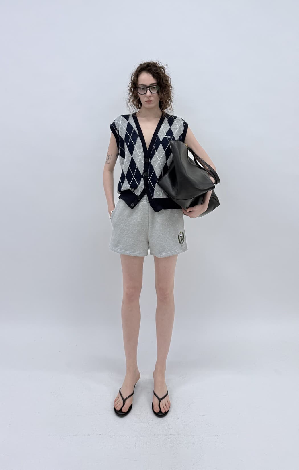 Argyle Knit Vest — vue 3