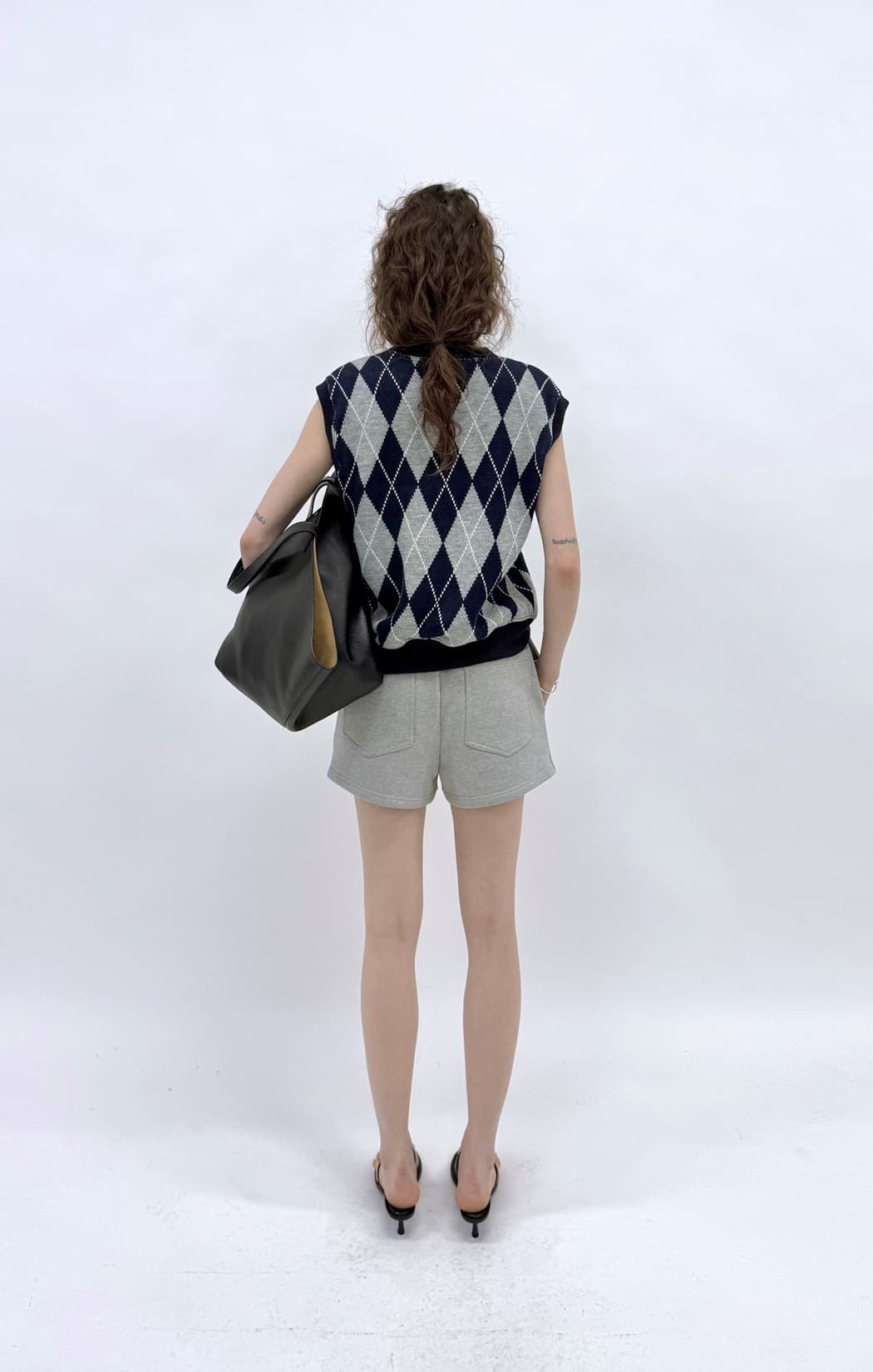 Argyle Knit Vest — vue 5
