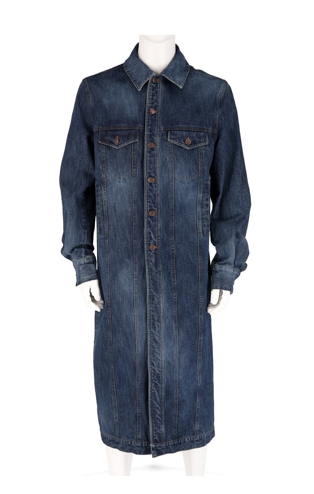 Denim Mac Coat — vue 2