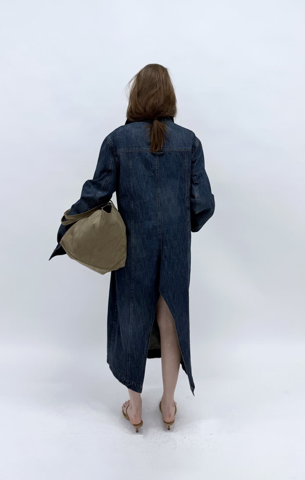 Denim Mac Coat — vue 5
