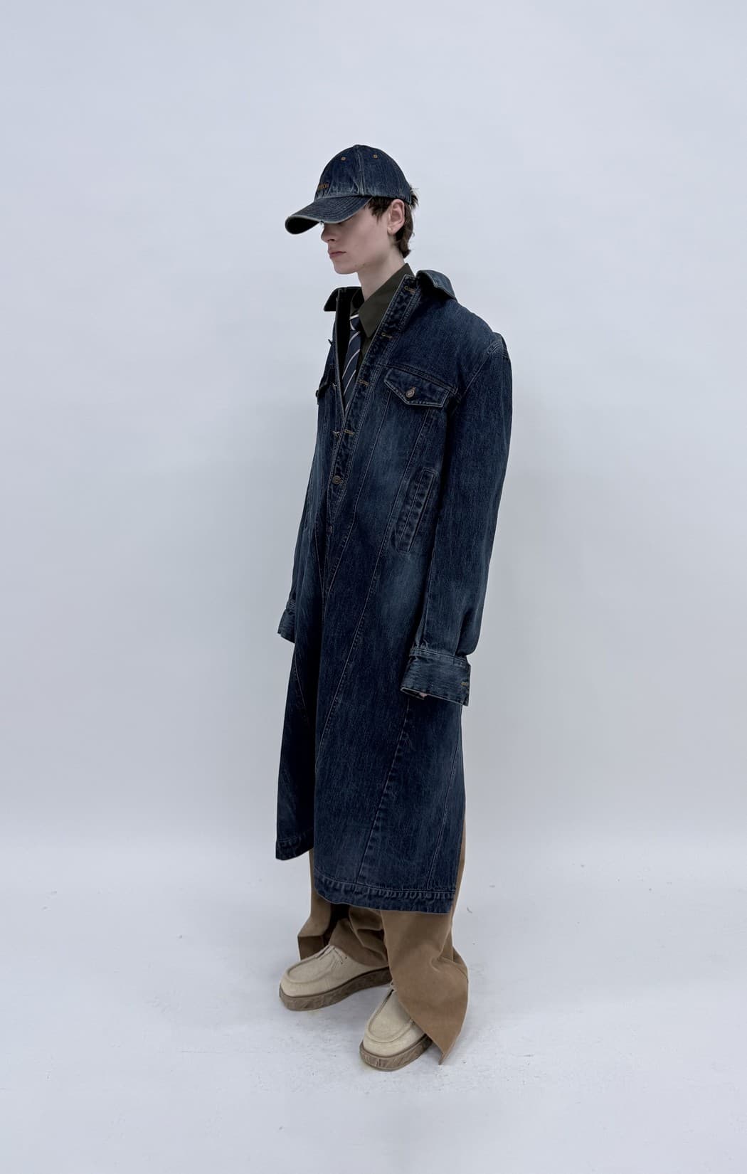 Denim Mac Coat — vue 7
