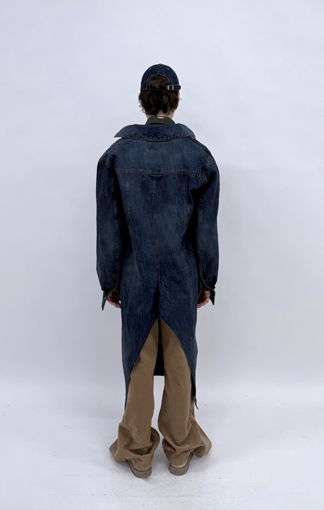 Denim Mac Coat — vue 8