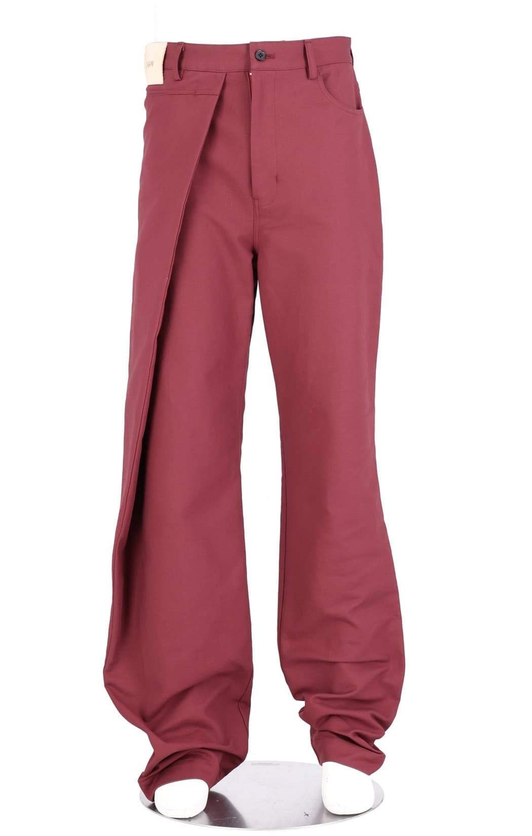 Asym Tuck Cotton Pants — vue 1
